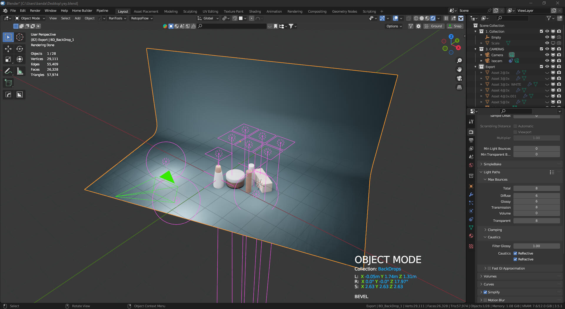 Lighting for Final Render